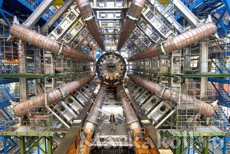 Детектор ATLAS, с помощью которого был детектирован бозон Хиггса